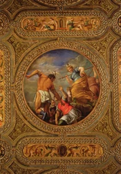 Diana and Actaeon, from the Ceiling of the Library